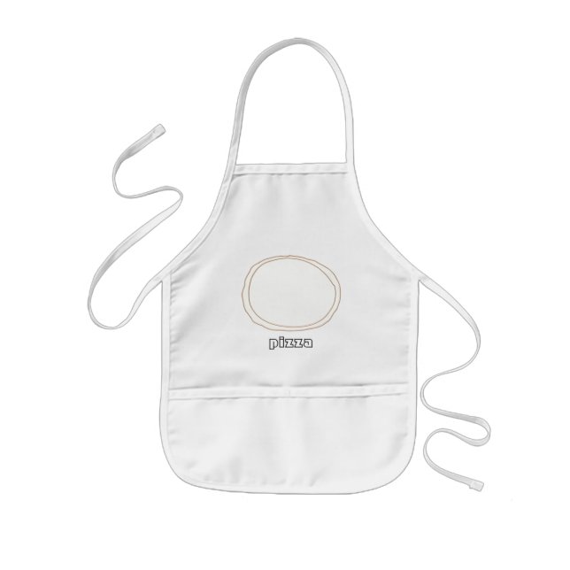 Avental Infantil Corante Apron - Pizza Dough (Frente)