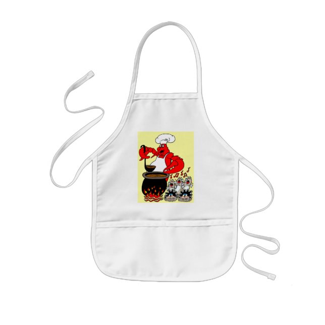 AVENTAL INFANTIL COZINHEIRO DO CRAWDAD (Frente)