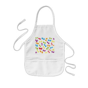 Avental Infantil Crianças Mãos Apron