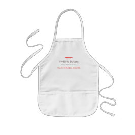 Avental Infantil Crianças Pequenas Apron (sem nome)