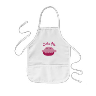 Avental Infantil Cutie Pie's baking apron para meninas