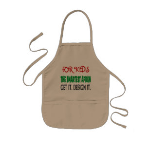 Avental Infantil Design Suas Crianças Cortam Apron