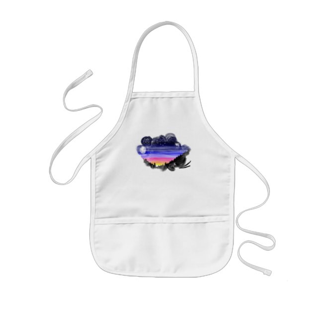 Avental Infantil Diamond Night Kids' Apron (Frente)