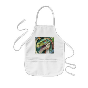 Avental Infantil Dinossauro do Miúdo Apron