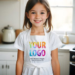 Avental Infantil Escola Uniforme de Promocional de Logotipo da Empr<br><div class="desc">Personalize facilmente este avental personalizado com o logotipo da sua própria empresa. Os promocionais personalizados com o logotipo de sua empresa podem ser uniformes para os funcionários, funcionarios de espera e workshops ou ofertas de promocional para os clientes. Este avental com bolso é ideal para crianças. Disponível em outras cores....</div>