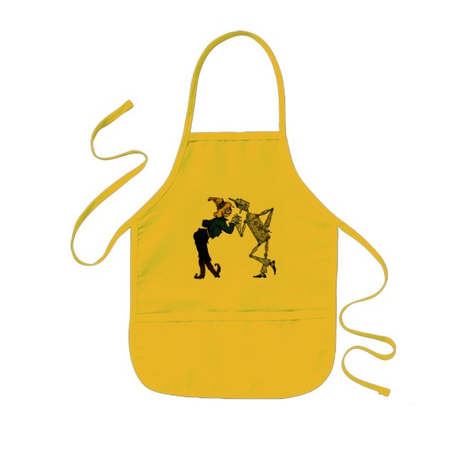 Avental Infantil Espantalho e Tin Man Apron (Frente)