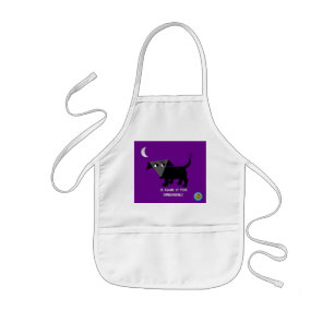 Avental Infantil Esteja ciente das suas redondezas. Apron infantil
