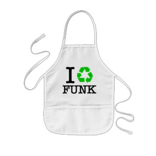 Avental Infantil Eu Reciclar Funk