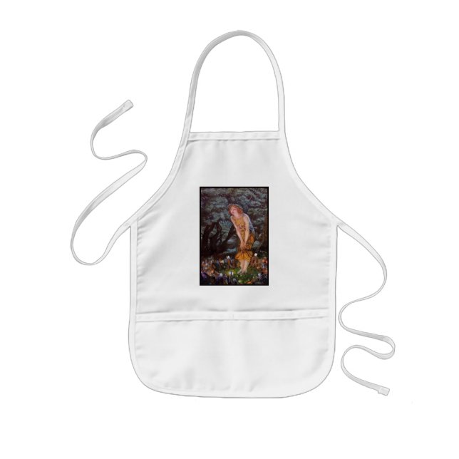 Avental Infantil Fadas numa Noite de Verão em Meninas Sonham (Frente)