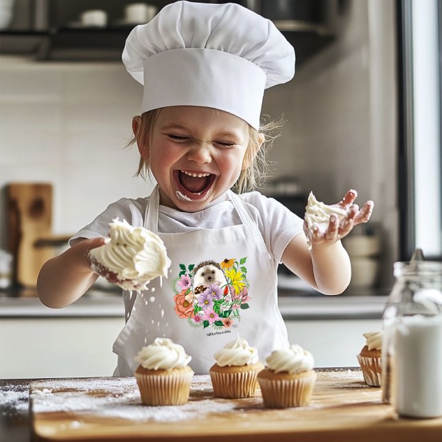 Avental Infantil Flores De Porco (Criador carregado)