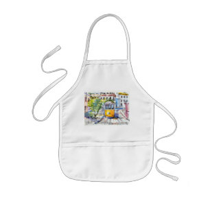 Avental Infantil Foto personalizada Apron - Cozinhar e presente de 