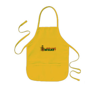Avental Infantil  Garotas não sabem o quê? Logotipo do Drummer Me