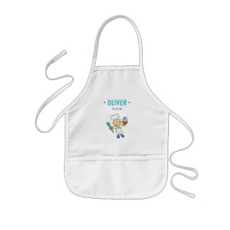 Avental Infantil Garotinho-Criador Bonito Apron