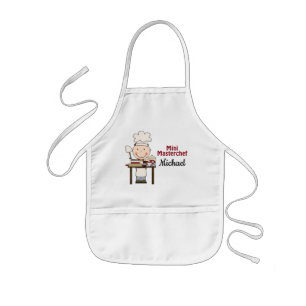 Avental Infantil Garotos Chef Apron