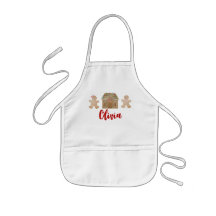 Girls Gingerpão Apron, Child Apron