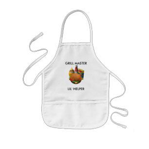 AVENTAL INFANTIL GRILL MASTER LIL' AJUDA APRON