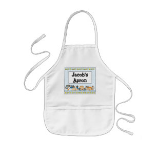 Avental Infantil Hanukkah Apron Kids Personalizam