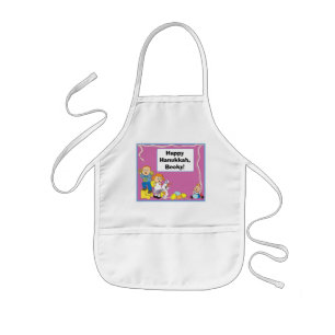 Avental Infantil Hanukkah Apron Kids Personalizam
