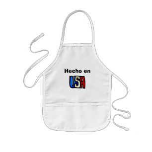 Avental Infantil Hecho en USA Apron