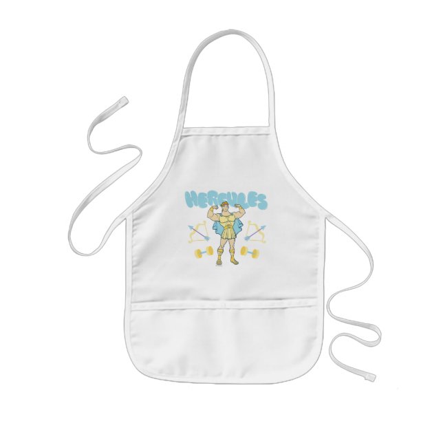 Avental Infantil Hercules Arrows and Dumbbells Flex Kids' Apron (Frente)