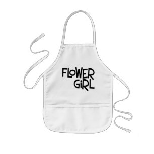 Avental Infantil Hipster Flower Girl