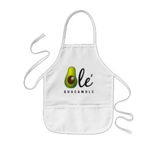 Avental Infantil Humor velho do abacate do Guacamole