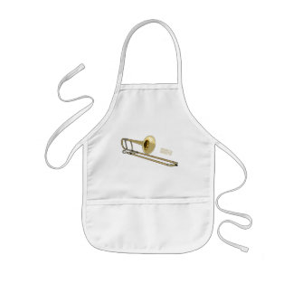 Avental Infantil Ilustração de desenho animado Trombone
