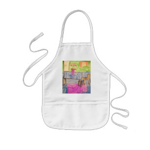 Avental Infantil Impressões HI54ART™ Watercolor