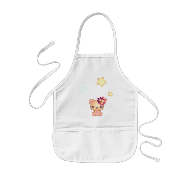 Avental Infantil Kawaii Bear (Frente)
