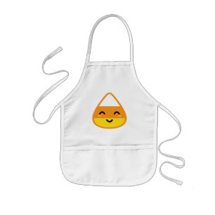 Avental Infantil Kawaii Candy Corn Apron
