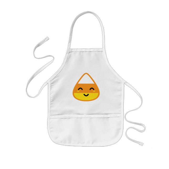 Avental Infantil Kawaii Candy Corn Apron (Frente)