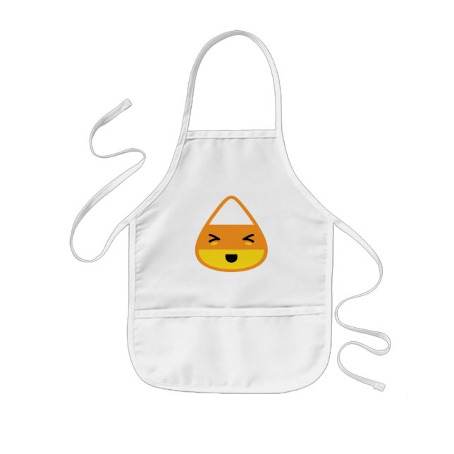 Avental Infantil Kawaii Candy Corn Apron (Frente)