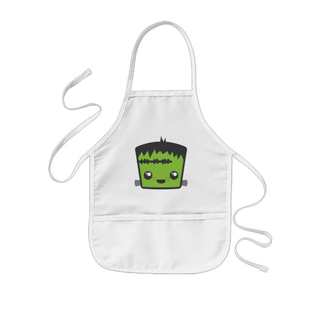 Avental Infantil Kawaii Frankenstein Apron (Frente)