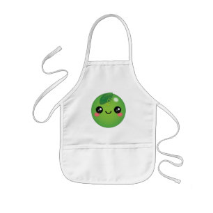 Avental Infantil Kawaii Pea Kids' Apron