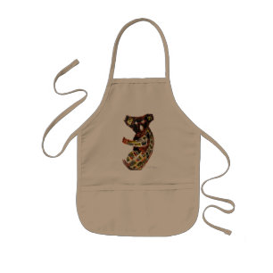 Avental Infantil Koala Wild Animal Aboriginal Art