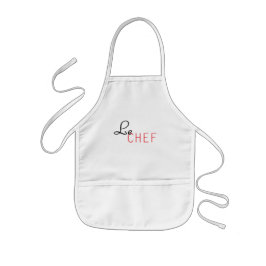 Avental Infantil Le Chef