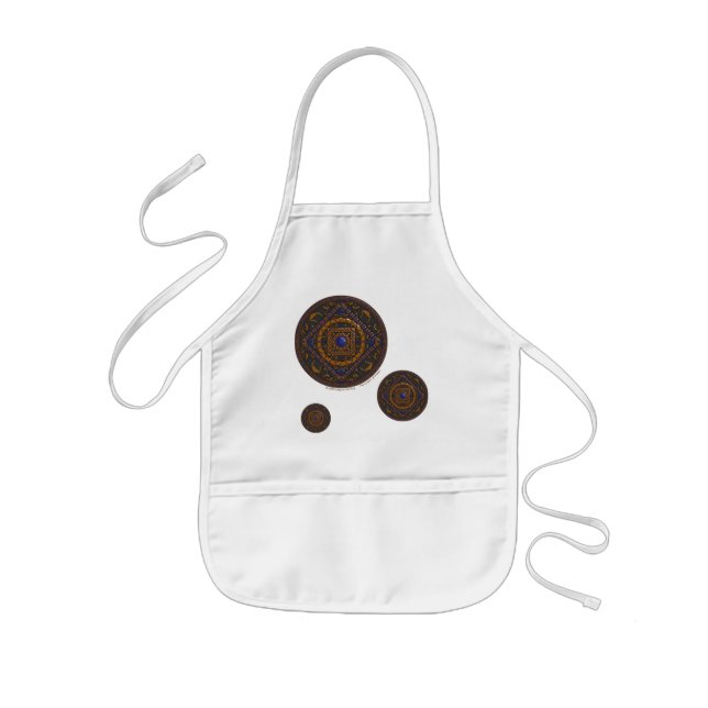 Avental Infantil Libra Mandala Apron (Frente)