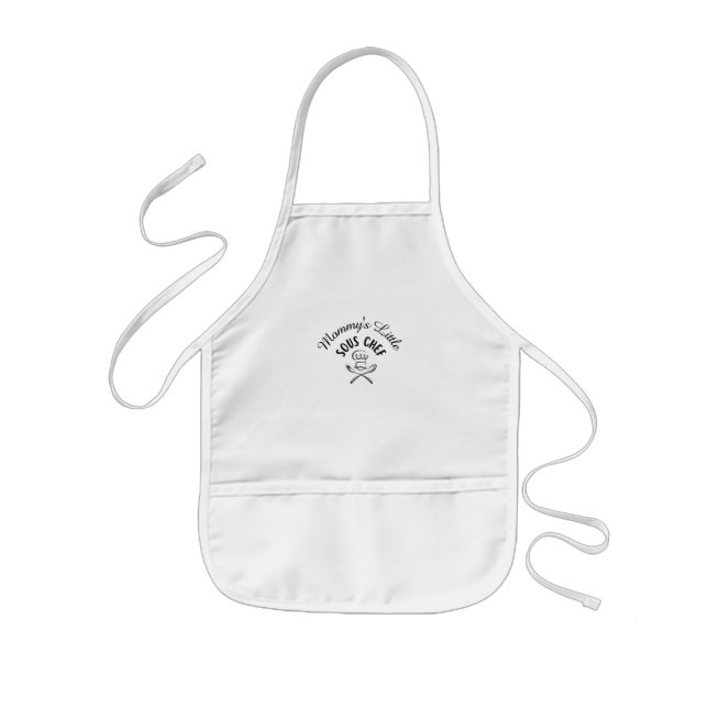 Avental Infantil Little Sous Chef Apron (Frente)