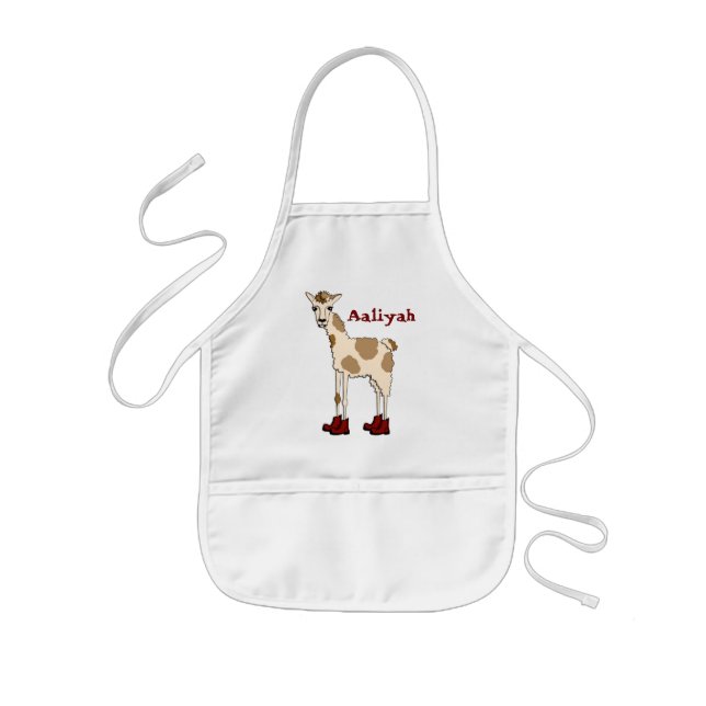Avental Infantil Luis Llama apron (Frente)