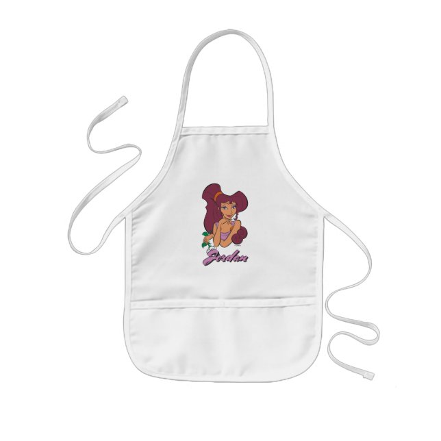 Avental Infantil Megara Goddess at Heart Kids' Apron (Frente)