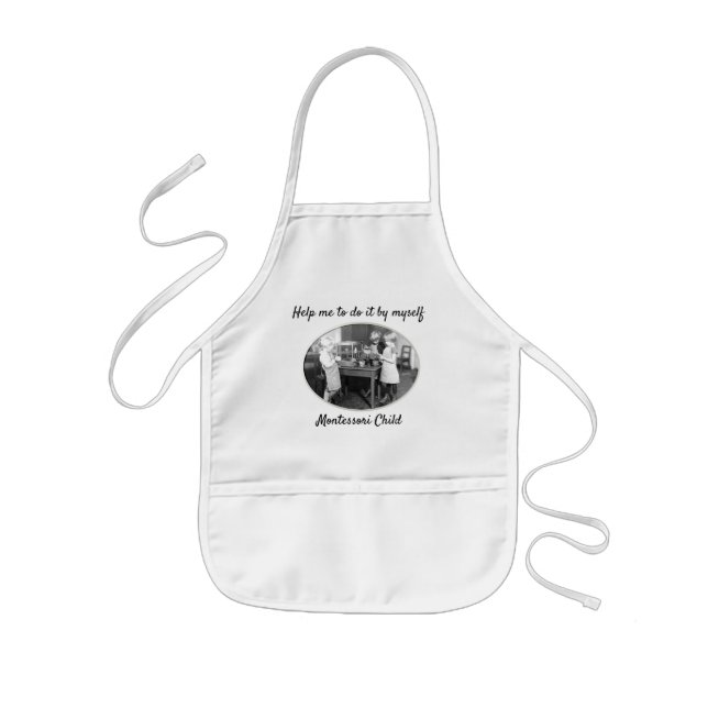 Avental Infantil Montessori Apron (Frente)