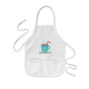 Avental Infantil Mug de chocolate quente