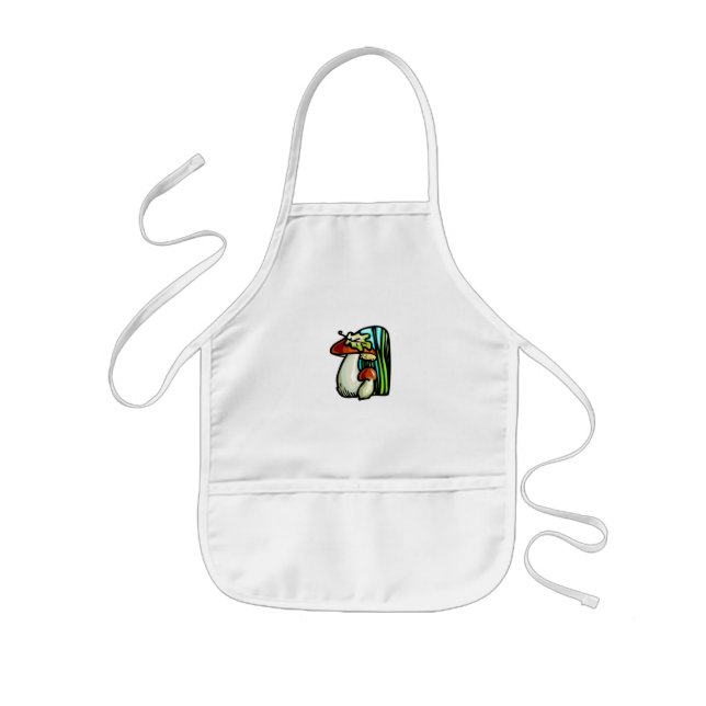 Avental Infantil Mushroom Apron Kids (Frente)