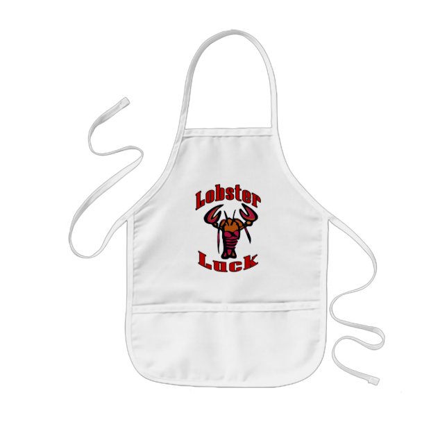 Avental Infantil Na moda Lobster Art Apron (Frente)