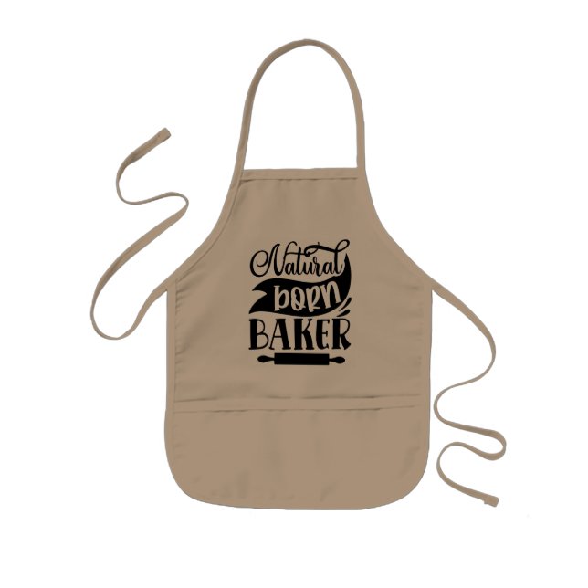 Avental Infantil Nascer natural (Frente)