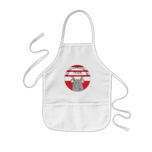 Avental Infantil Natal Apron "FELIZ NATAL"