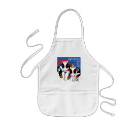 Avental Infantil Natal Apron "Moo Year"