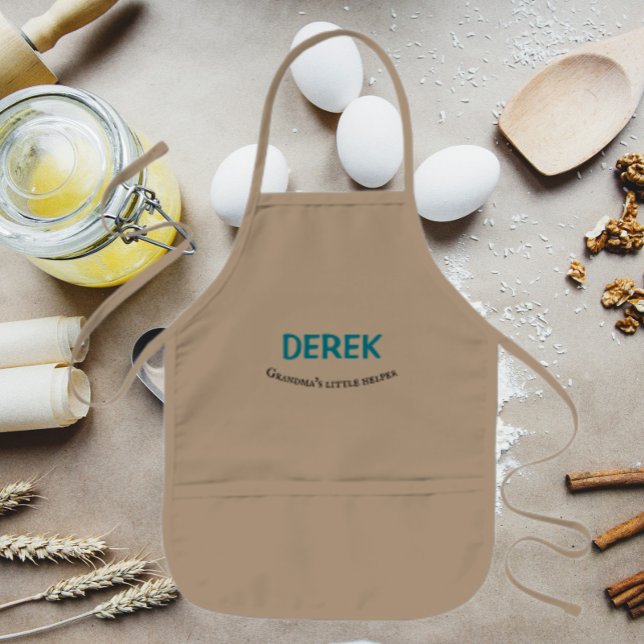 Avental Infantil O nome do garotinho da vovó (In Situ)