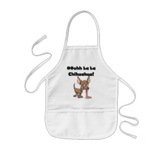 Avental Infantil Oohhh La Chihuahua T-shirts e presentes