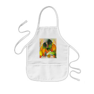 Avental Infantil OUTONO VEGETAIS ~ Kids Apron